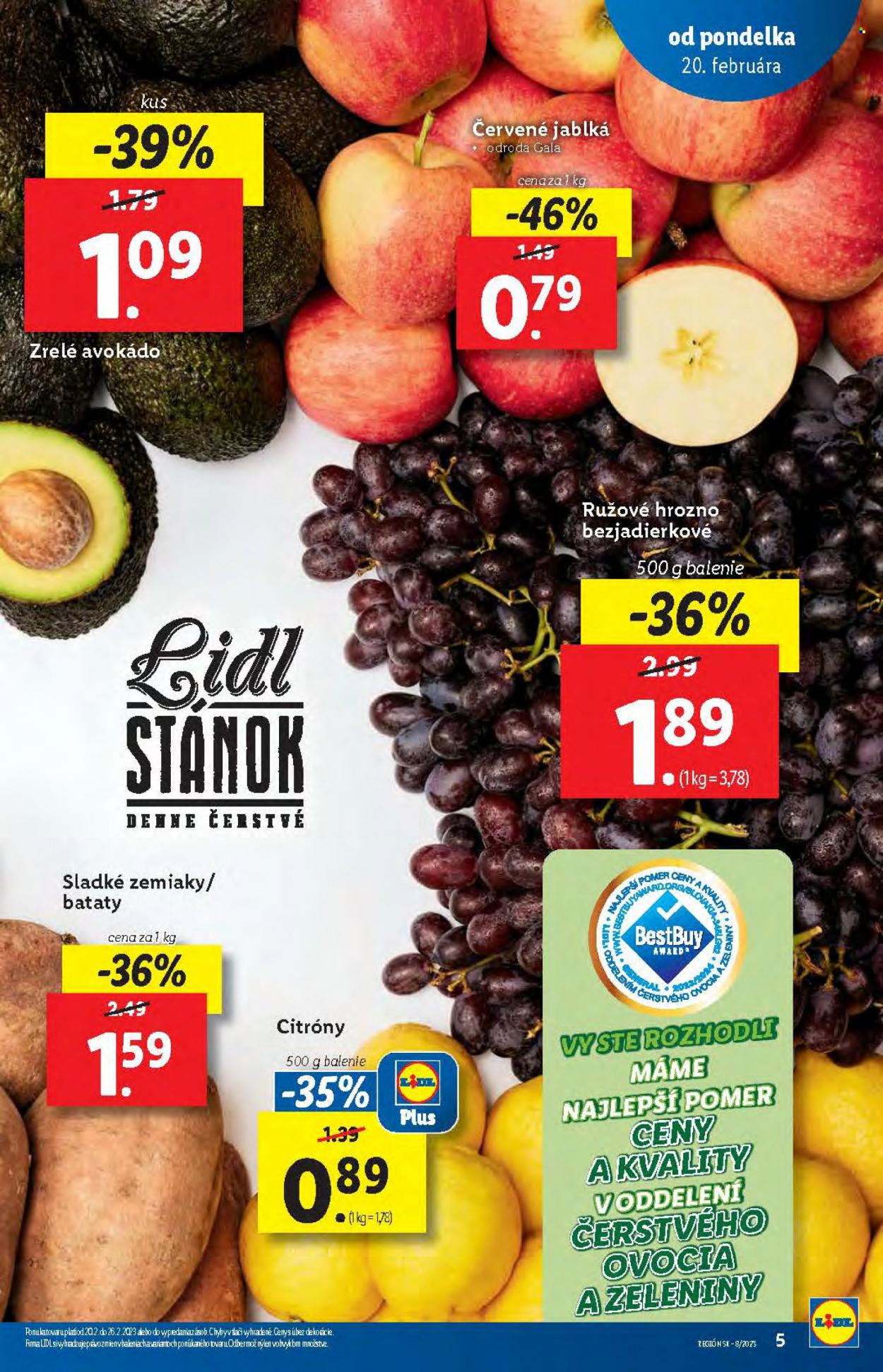 Leták Lidl - 20.2.2023 - 26.2.2023. Strana 5