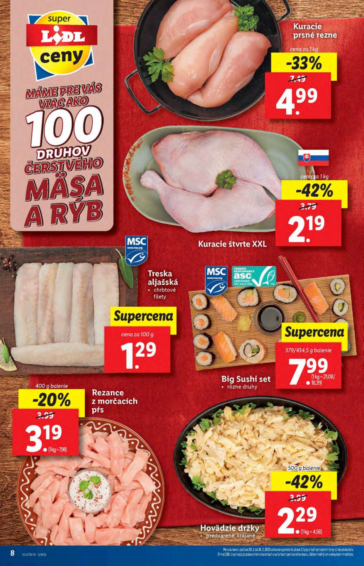 Leták Lidl - 20.2.2023 - 26.2.2023. Strana 8