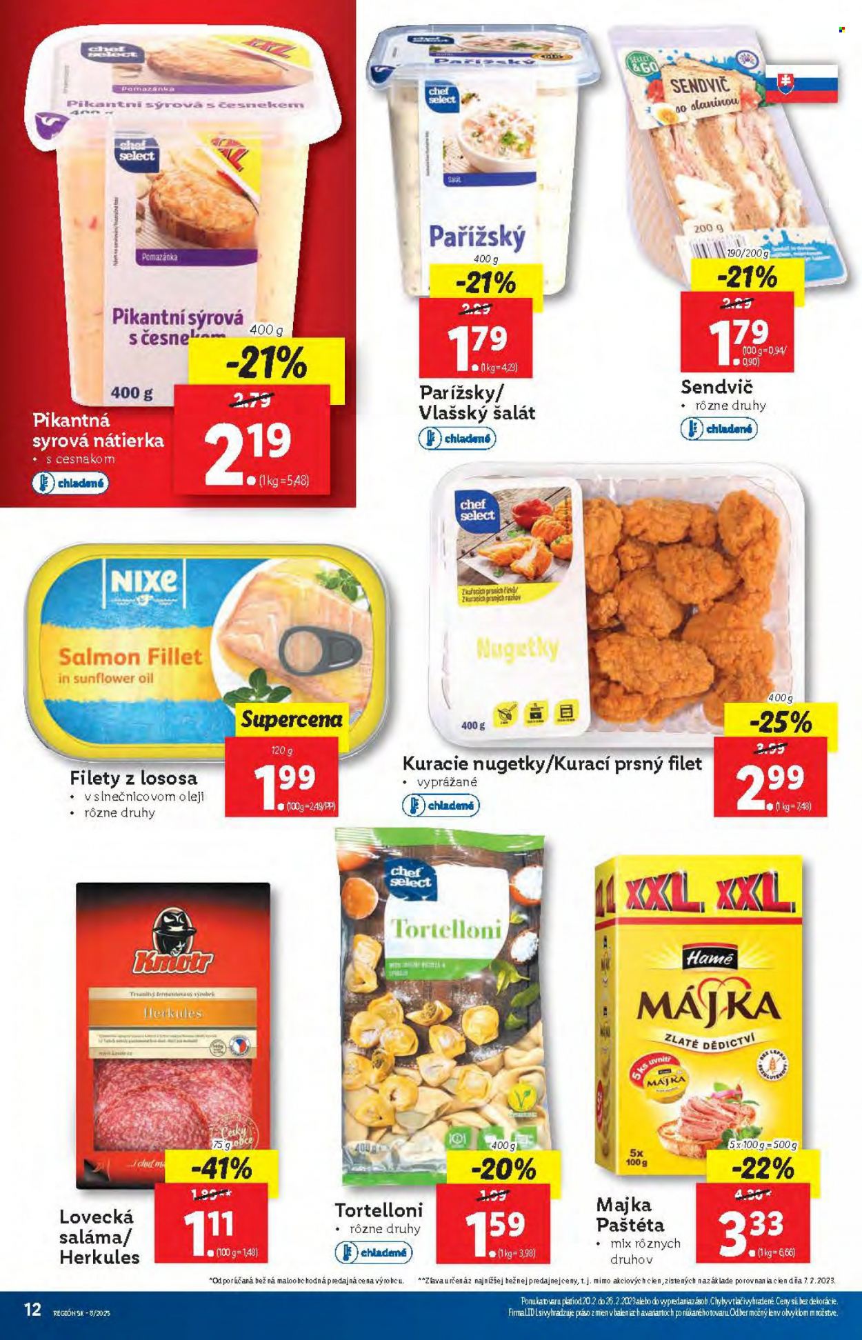 Leták Lidl - 20.2.2023 - 26.2.2023. Strana 12