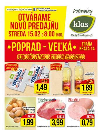 Leták Klas - 15.2.2023 - 18.2.2023.
