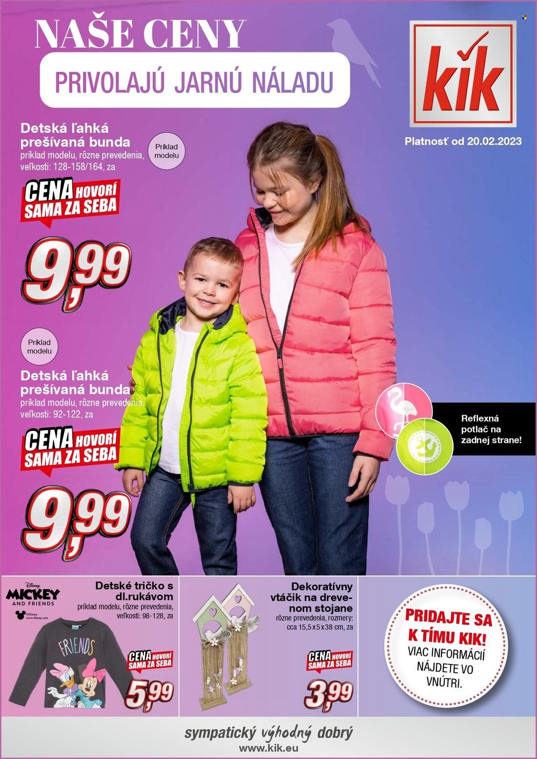 Leták kik. Strana 1