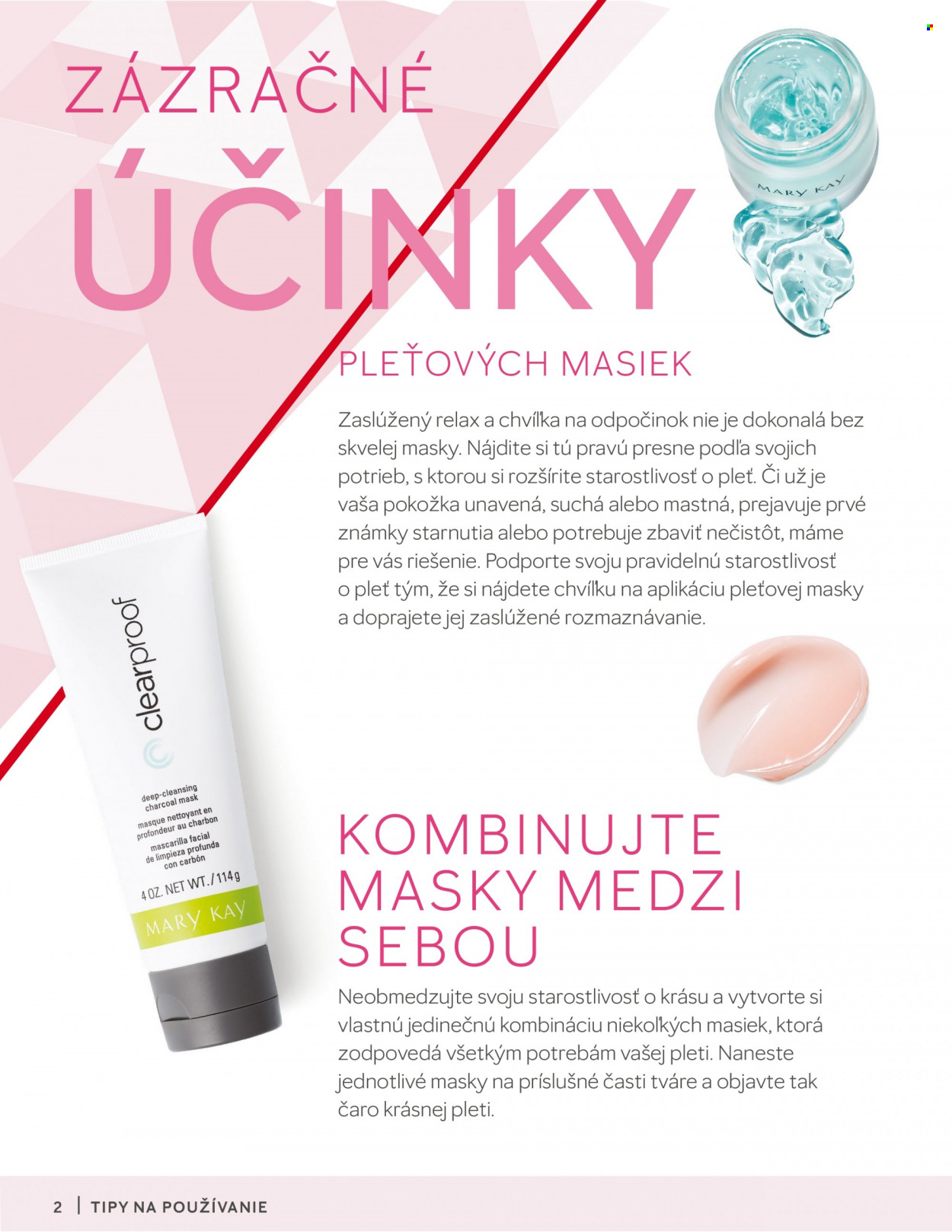 Leták Mary Kay. Strana 2