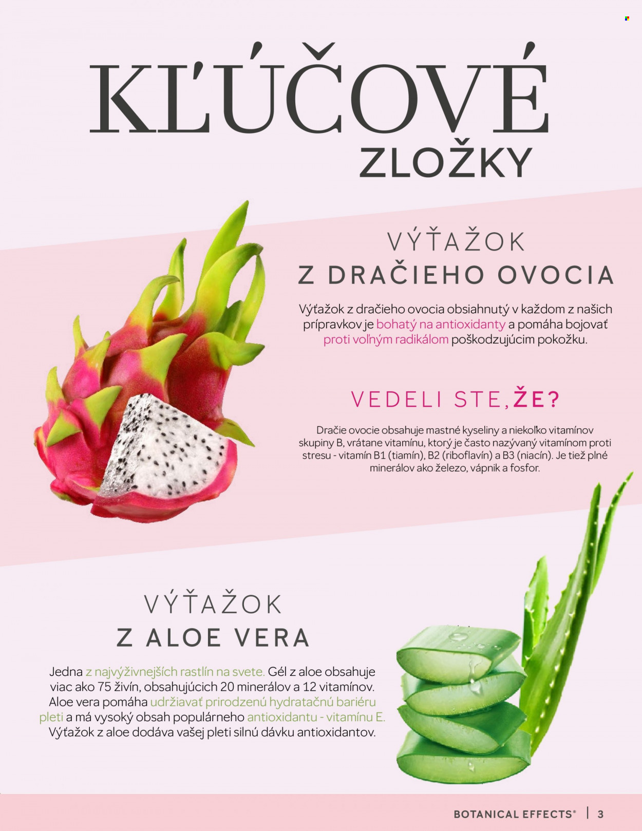 Leták Mary Kay. Strana 3