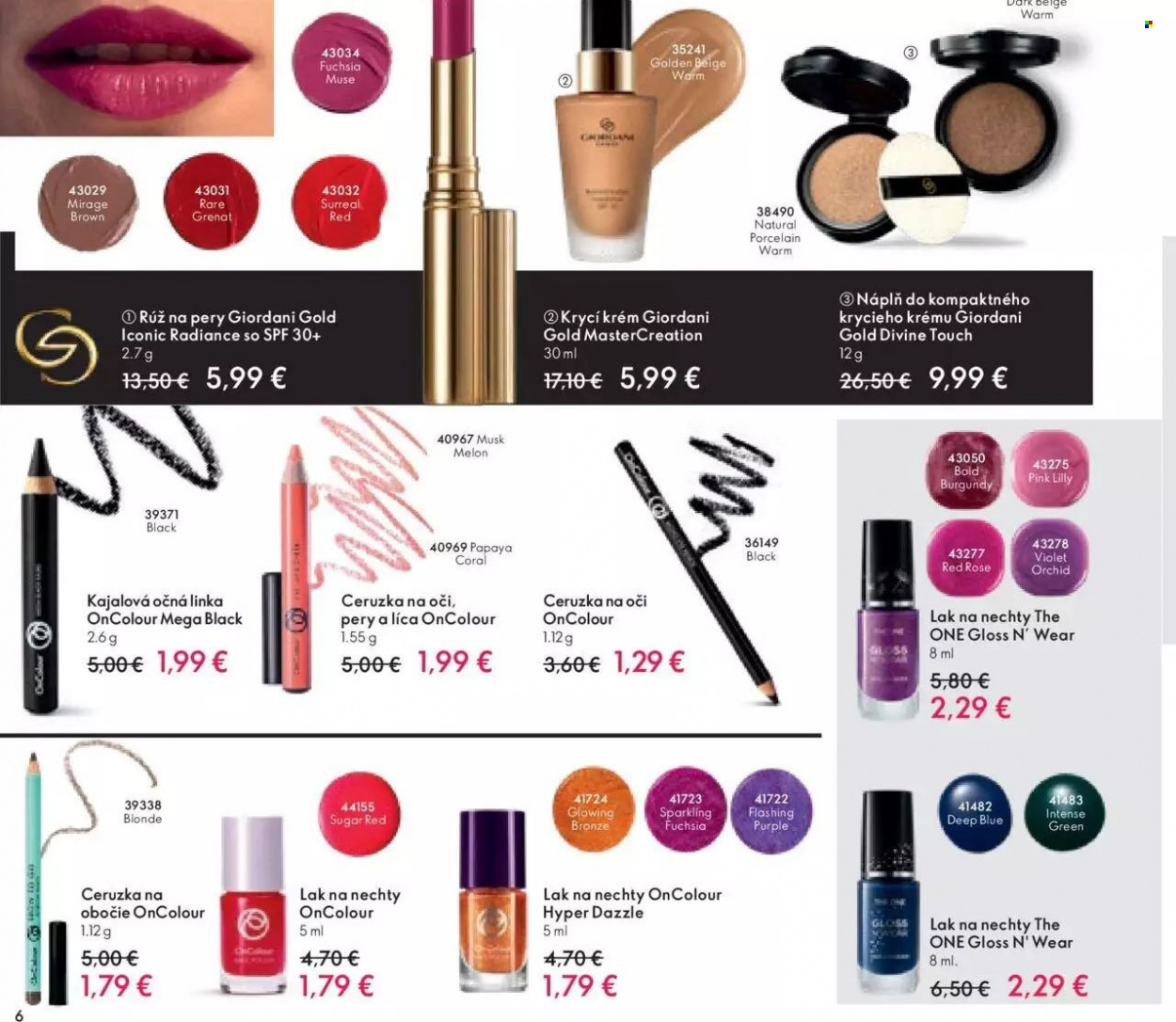 Leták Oriflame - 1.3.2023 - 21.3.2023. Strana 6