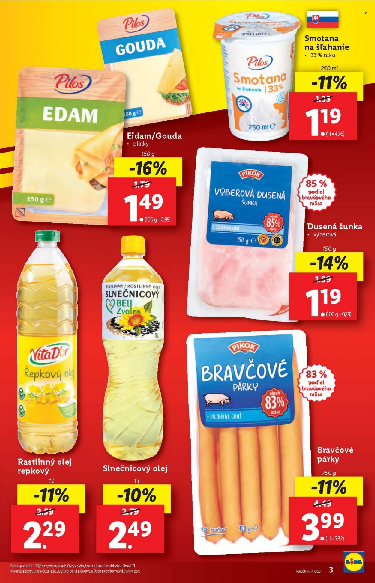 Leták Lidl - 23.2.2023 - 26.2.2023. Strana 3