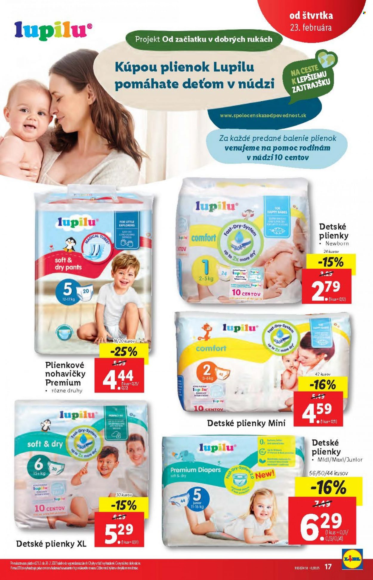 Leták Lidl - 23.2.2023 - 26.2.2023. Strana 17