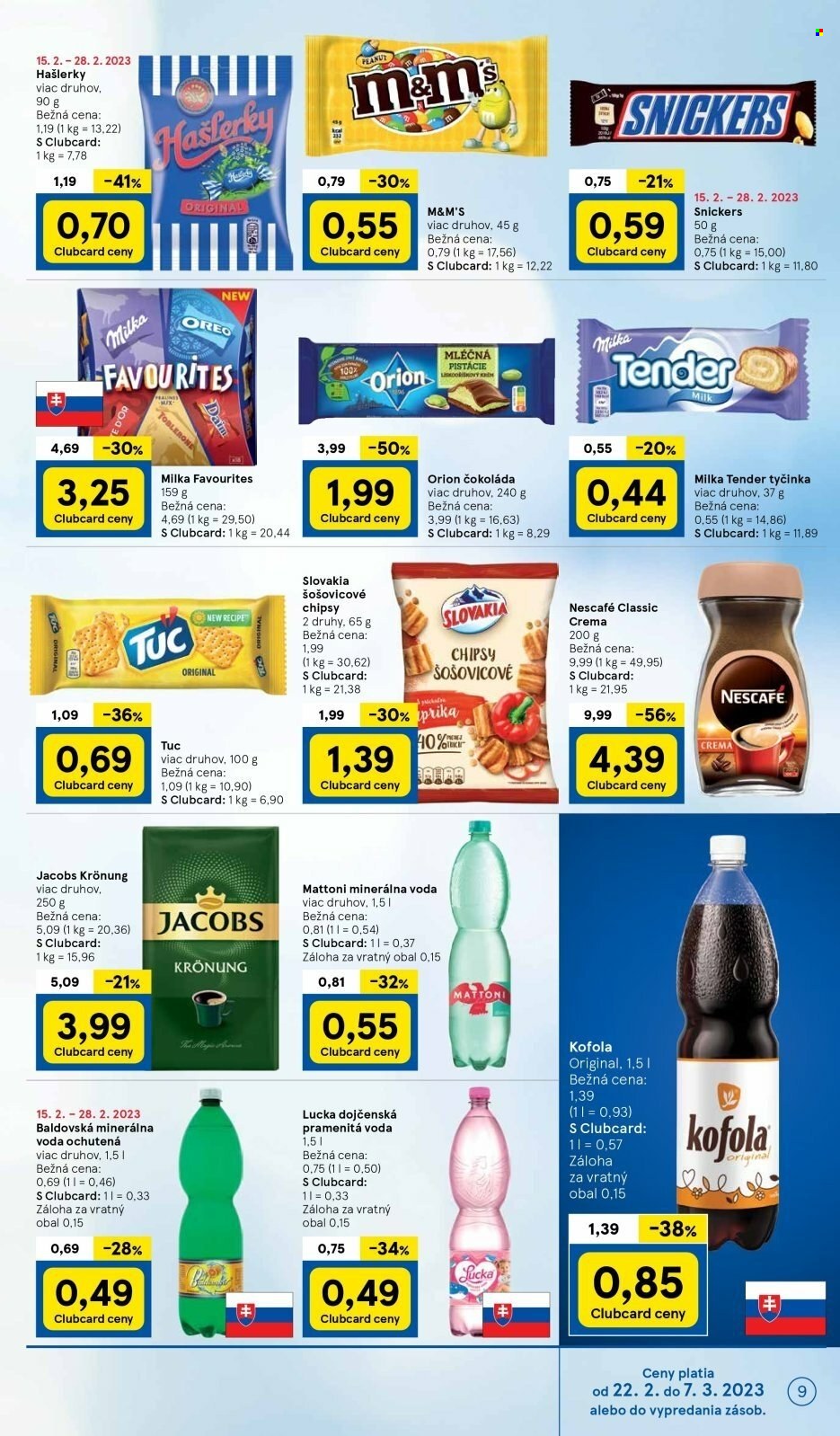 Leták TESCO - 22.2.2023 - 28.2.2023. Strana 9
