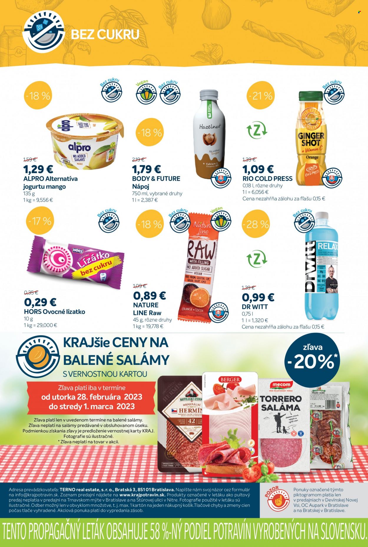 Leták Kraj - 23.2.2023 - 1.3.2023. Strana 8