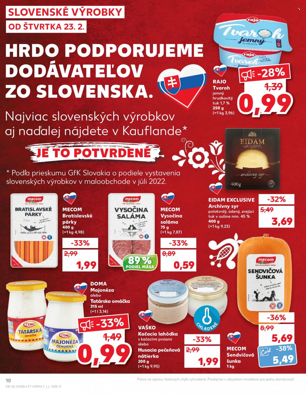 Leták Kaufland - 23.2.2023 - 1.3.2023. Strana 10