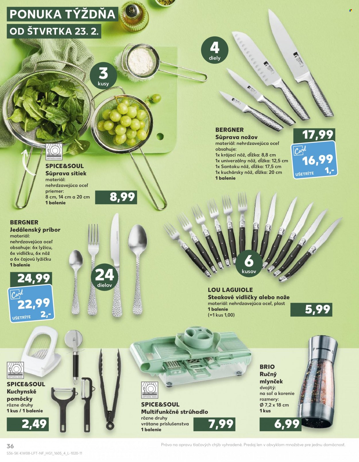 Leták Kaufland - 23.2.2023 - 1.3.2023. Strana 36