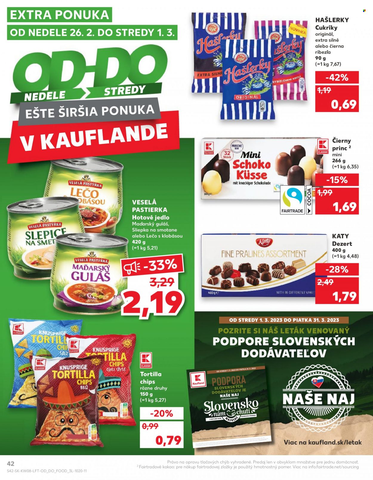Leták Kaufland - 23.2.2023 - 1.3.2023. Strana 42