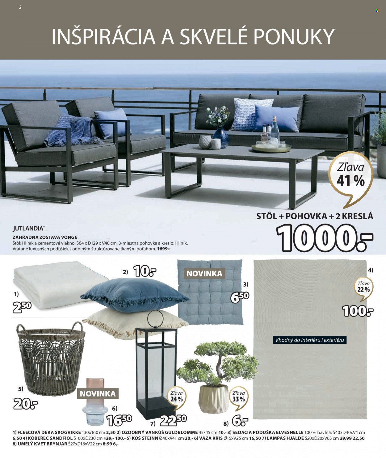 Leták JYSK - 22.2.2023 - 7.3.2023. Strana 2