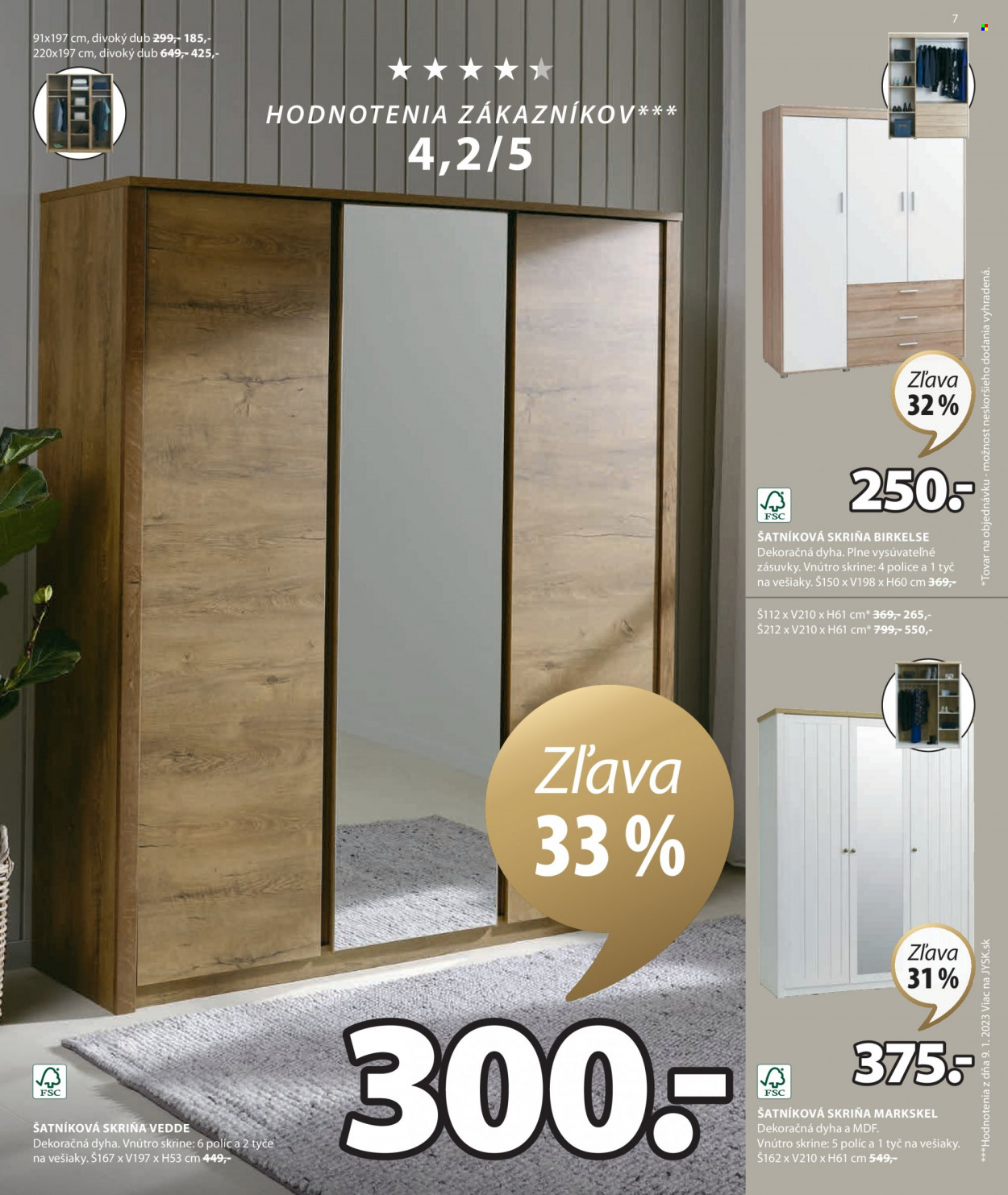 Leták JYSK - 22.2.2023 - 7.3.2023. Strana 7