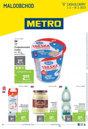 Leták Metro - 1.3.2023 - 14.3.2023.