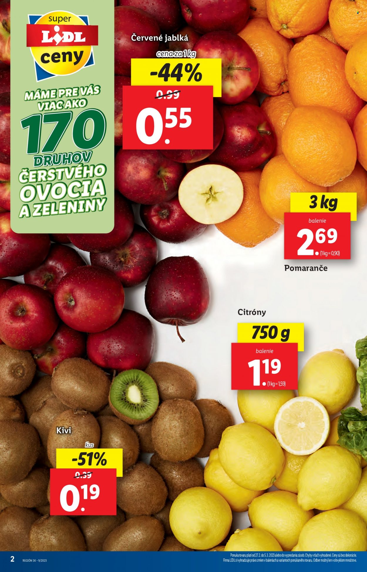 Leták Lidl - 27.2.2023 - 5.3.2023. Strana 2