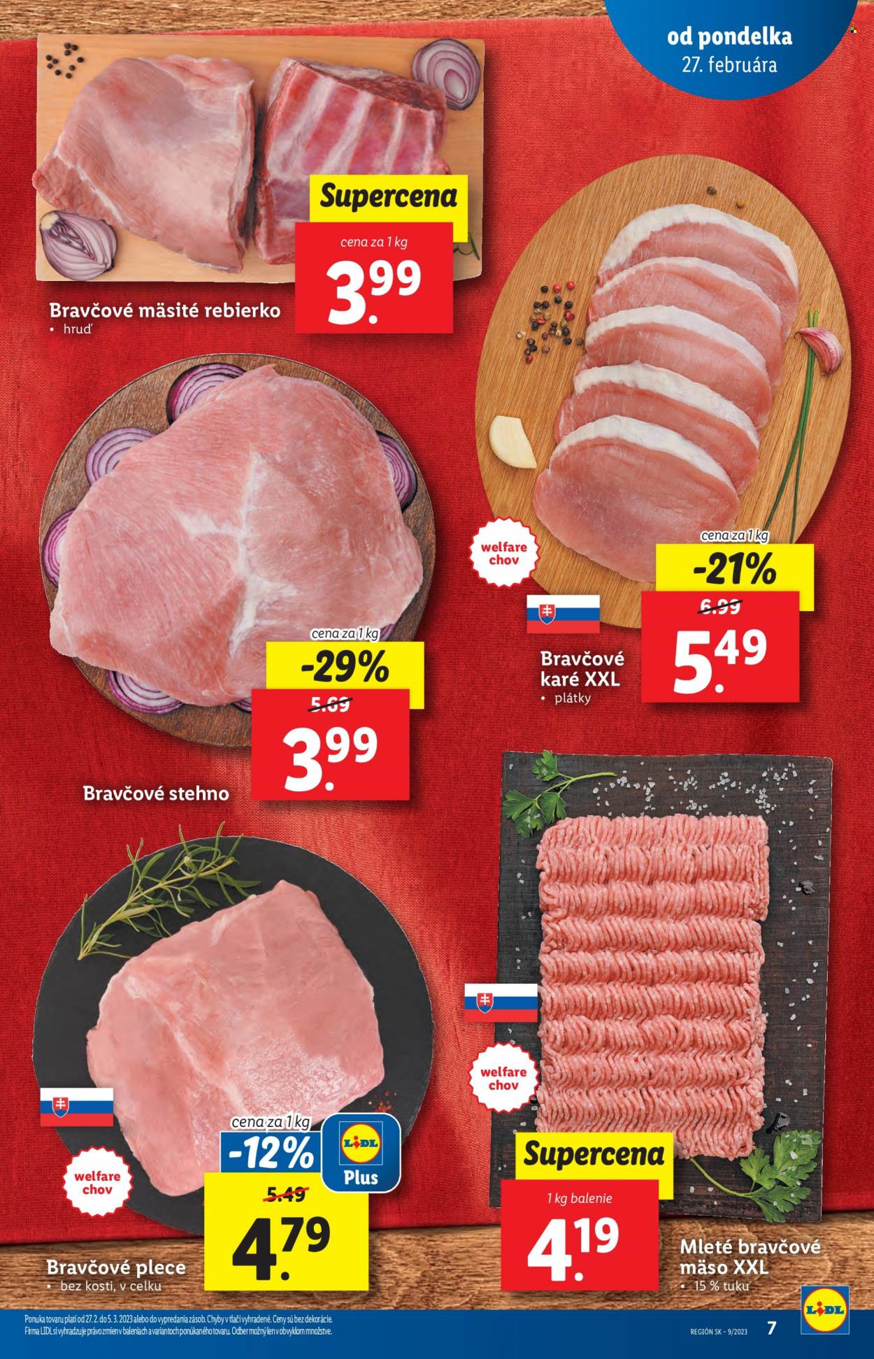 Leták Lidl - 27.2.2023 - 5.3.2023. Strana 7