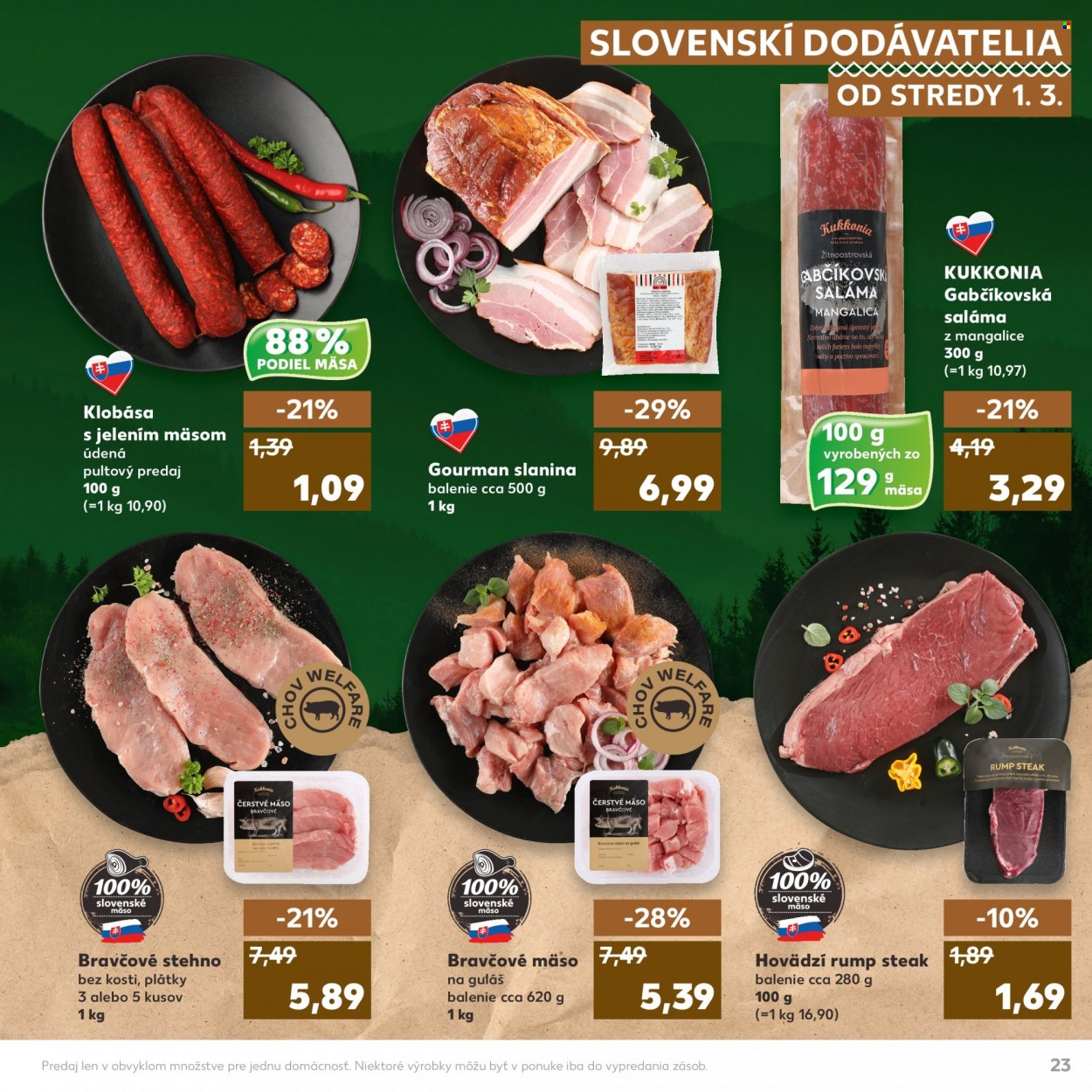 Leták Kaufland - 1.3.2023 - 31.3.2023. Strana 23