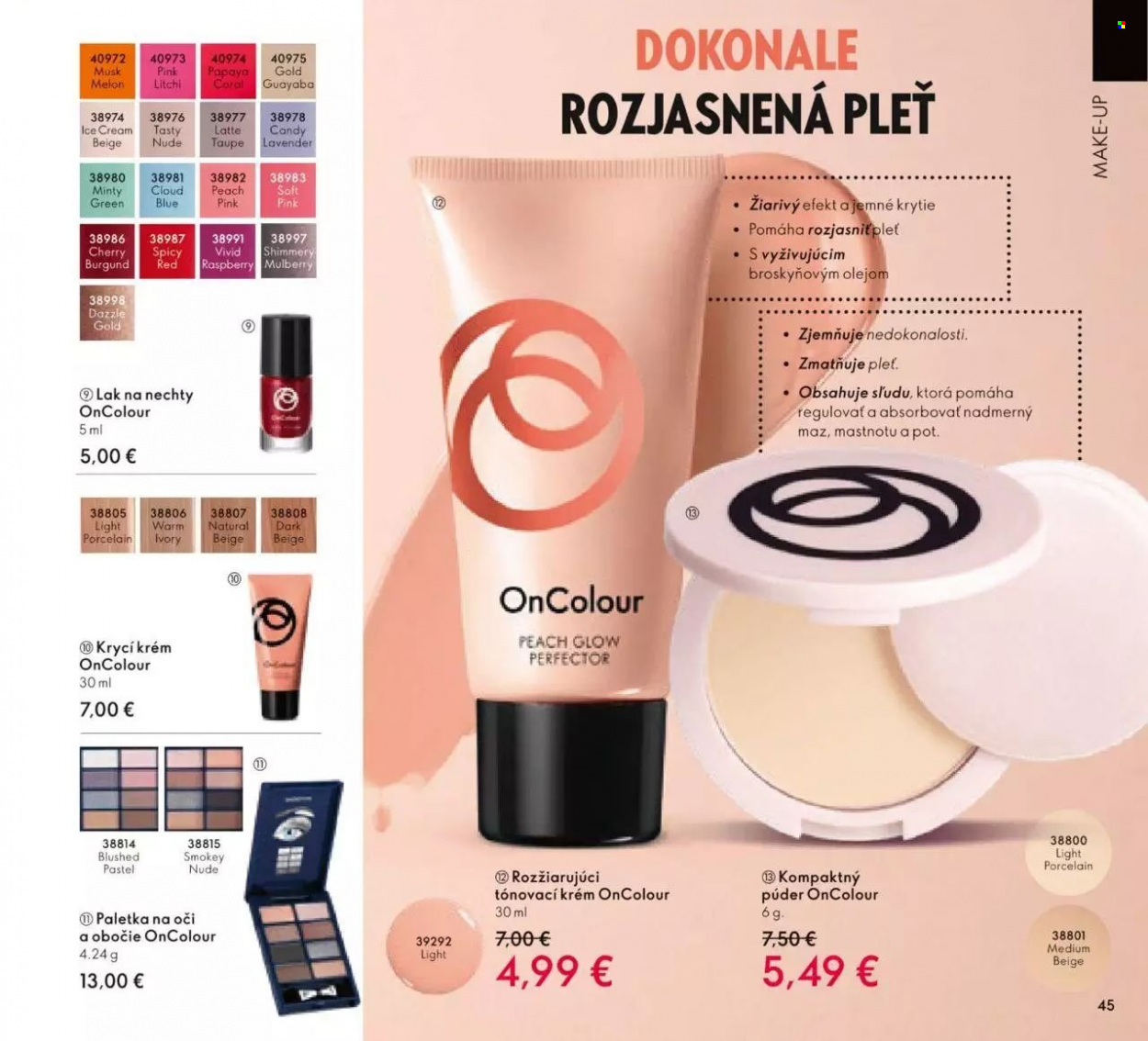 Leták Oriflame - 1.3.2023 - 21.3.2023. Strana 45