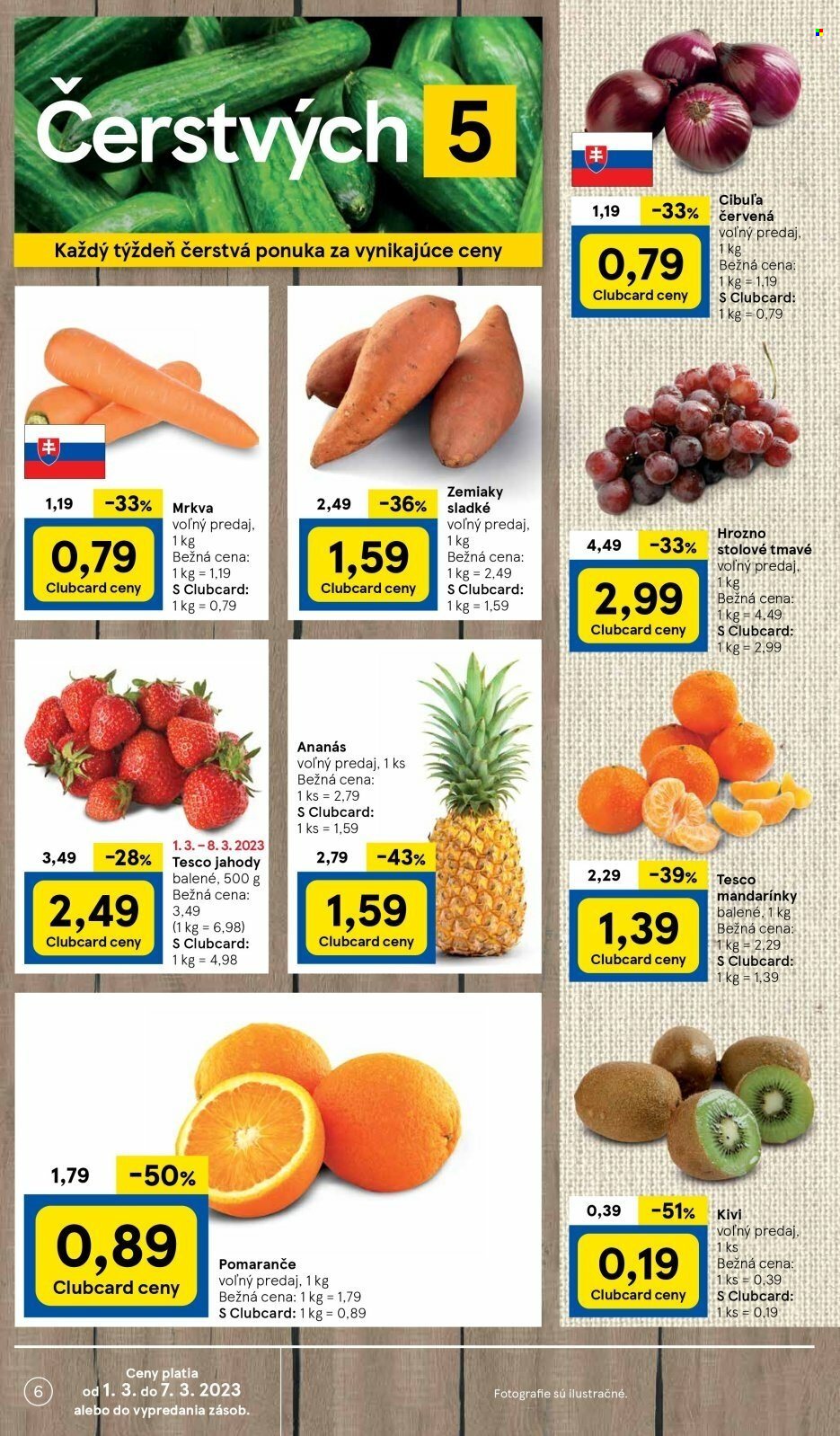 Leták TESCO - 1.3.2023 - 7.3.2023. Strana 6