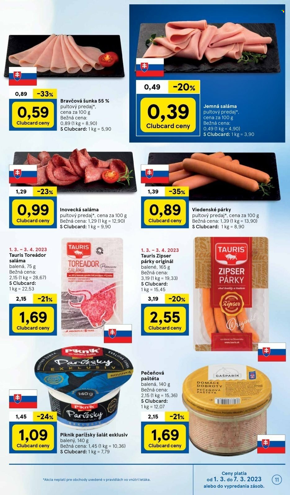 Leták TESCO - 1.3.2023 - 7.3.2023. Strana 11