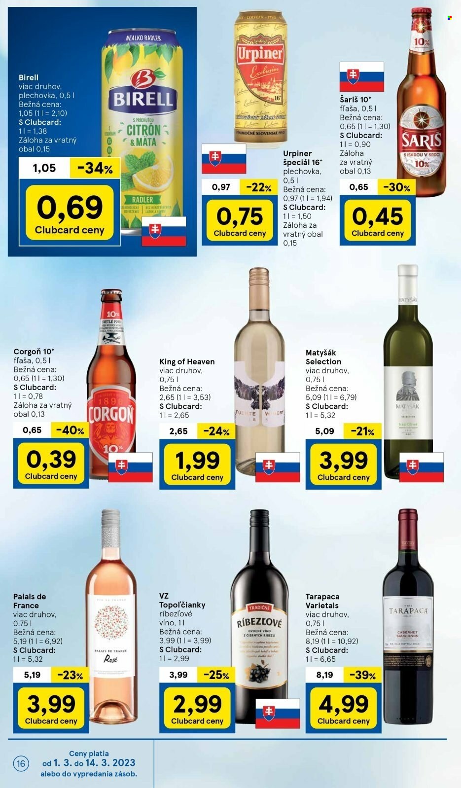 Leták TESCO - 1.3.2023 - 7.3.2023. Strana 16