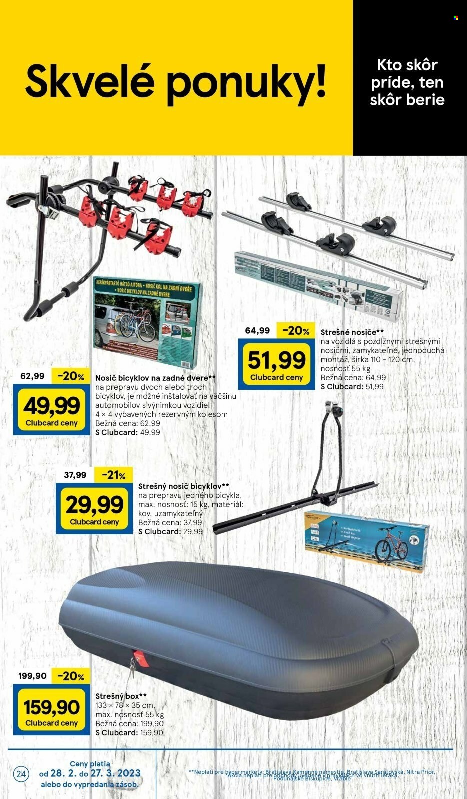 Leták TESCO - 1.3.2023 - 7.3.2023. Strana 24