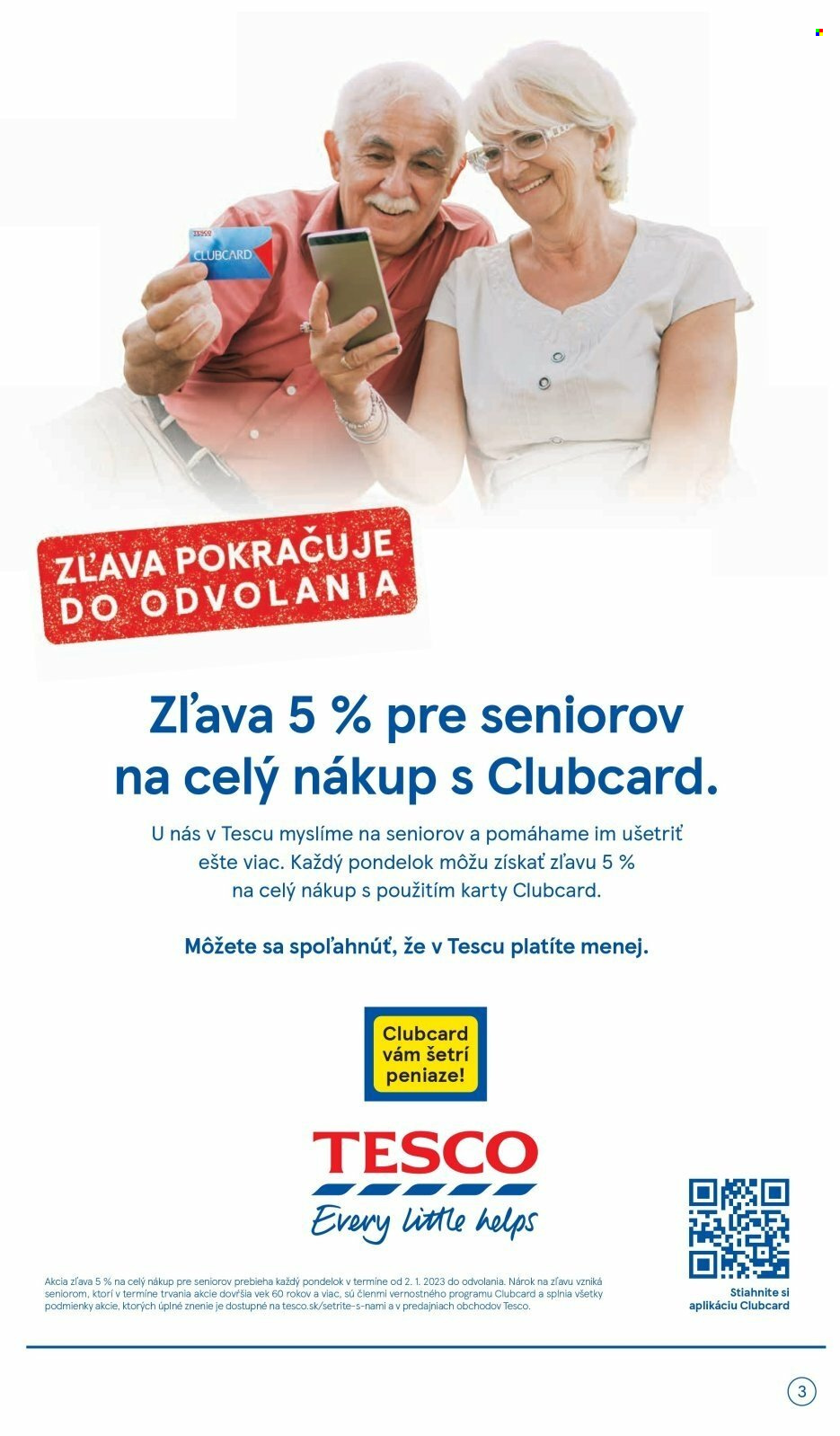 Leták TESCO supermarket - 1.3.2023 - 7.3.2023. Strana 3