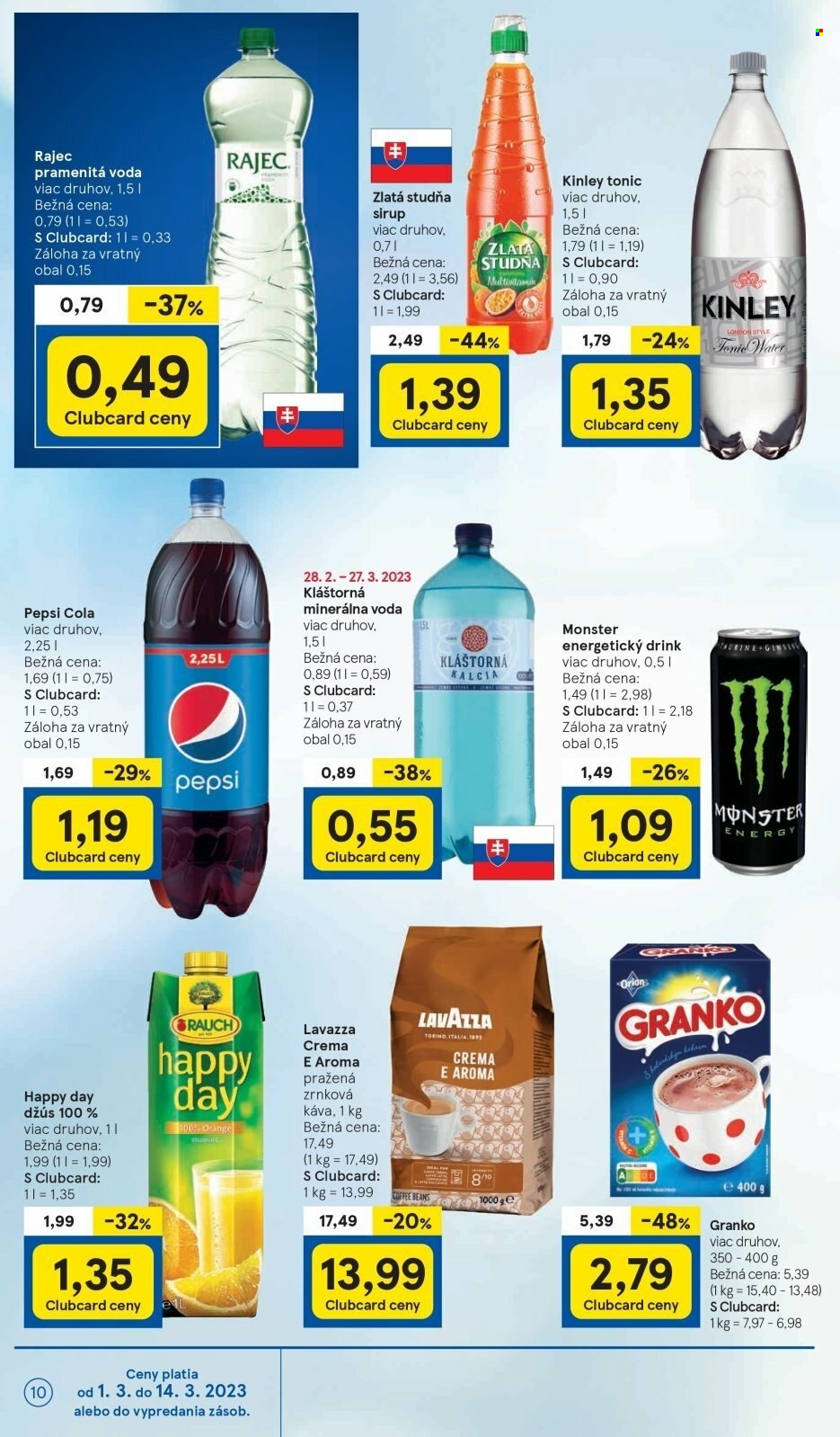 Leták TESCO supermarket - 1.3.2023 - 7.3.2023. Strana 10