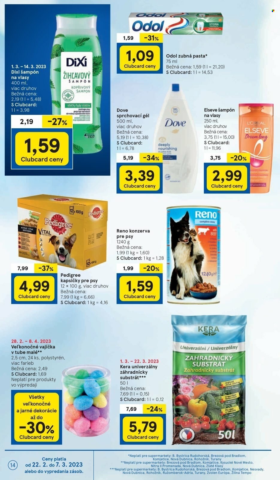Leták TESCO supermarket - 1.3.2023 - 7.3.2023. Strana 14