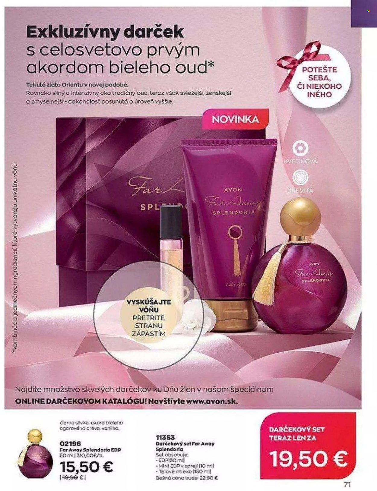 Leták Avon - 1.3.2023 - 31.3.2023. Strana 71
