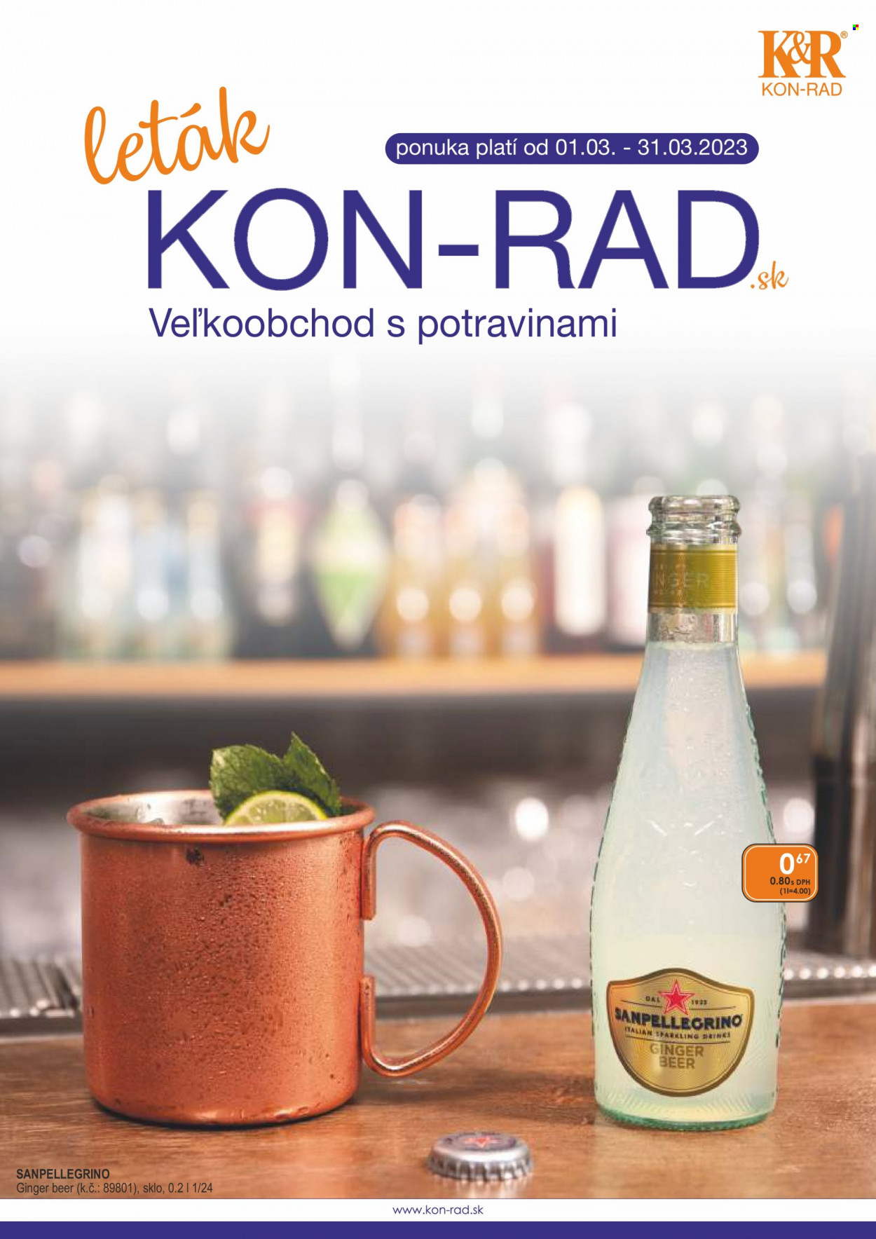 Leták KON-RAD - 1.3.2023 - 31.3.2023. Strana 1