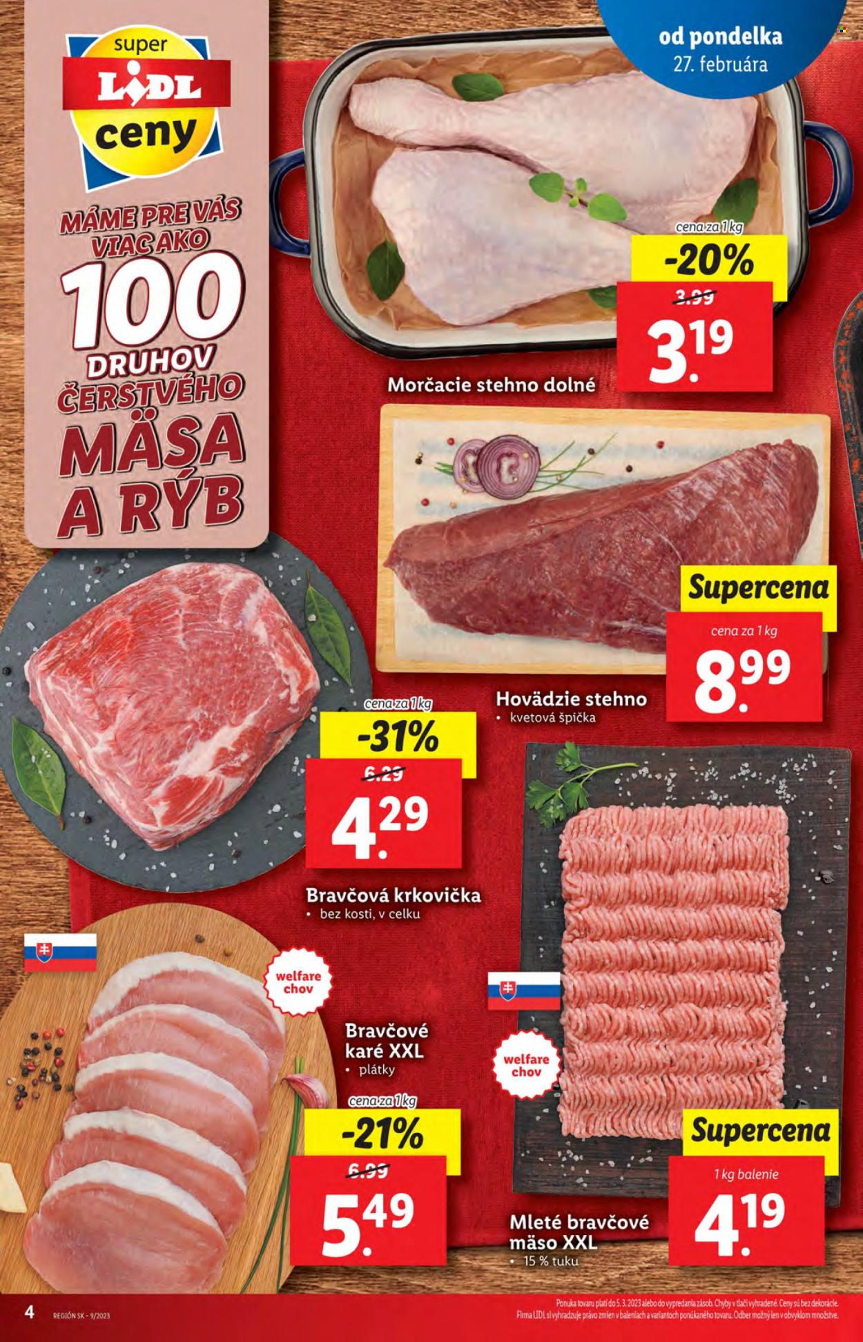 Leták Lidl - 2.3.2023 - 5.3.2023. Strana 4
