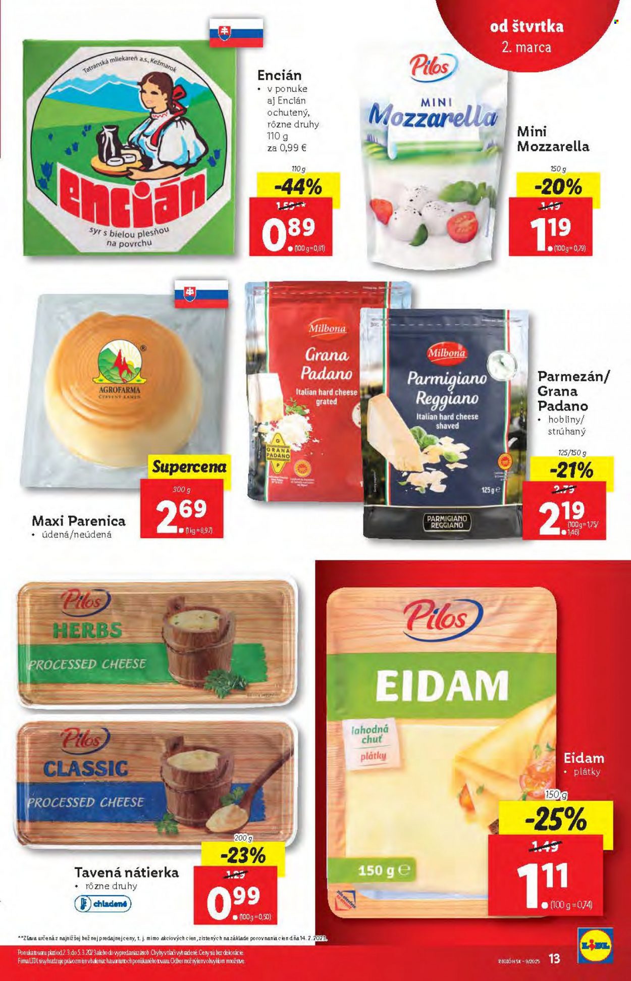 Leták Lidl - 2.3.2023 - 5.3.2023. Strana 13