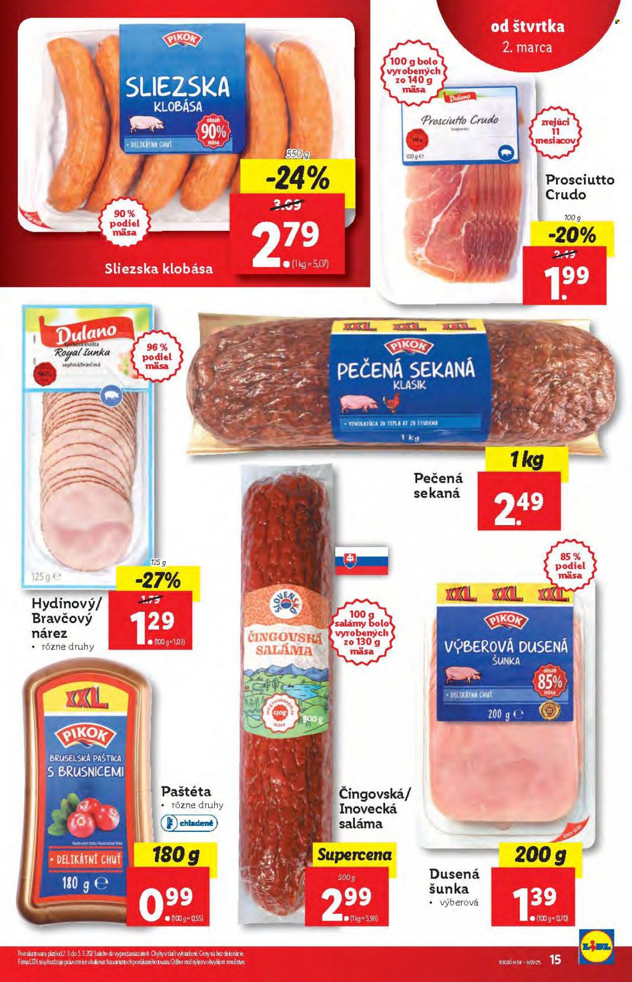 Leták Lidl - 2.3.2023 - 5.3.2023. Strana 15