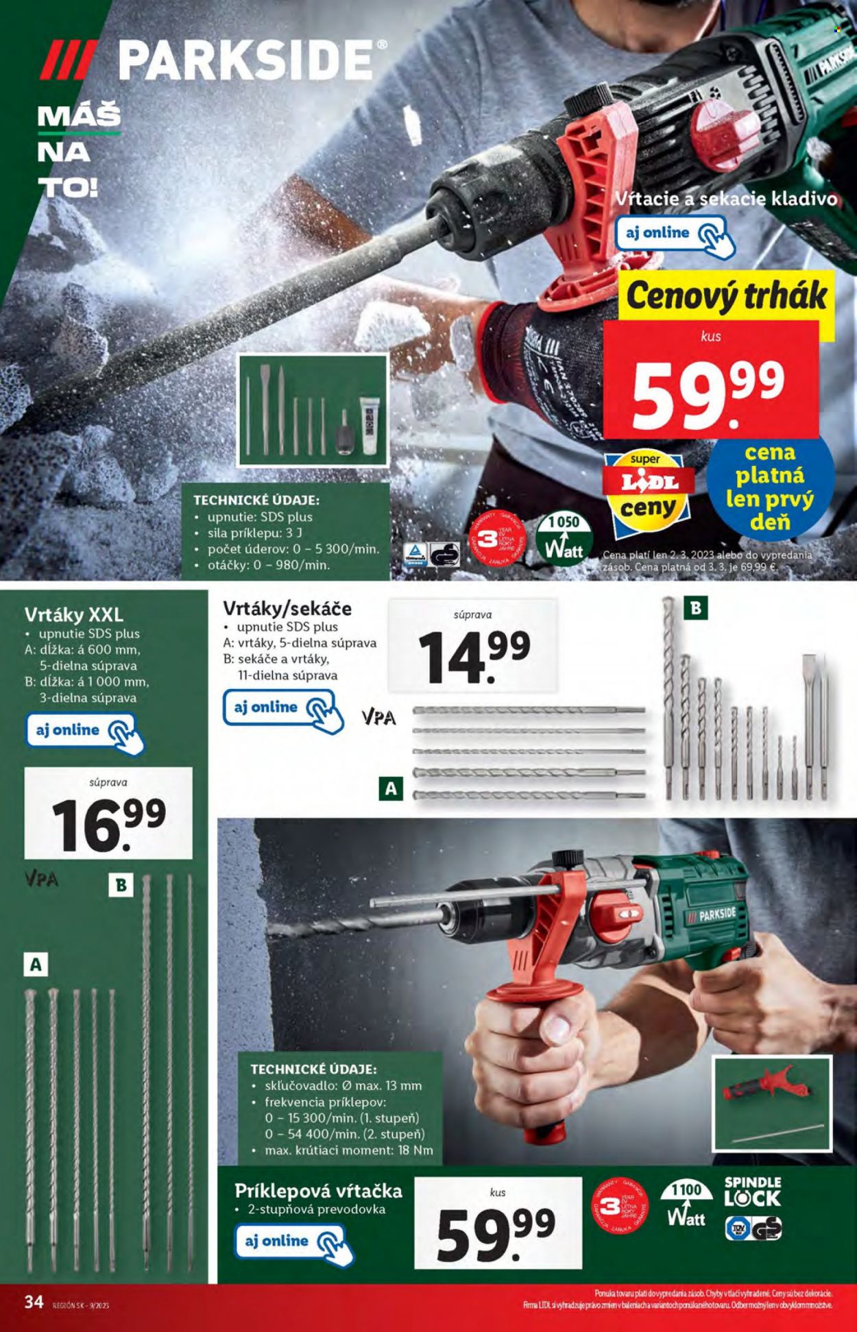 Leták Lidl - 2.3.2023 - 5.3.2023. Strana 34