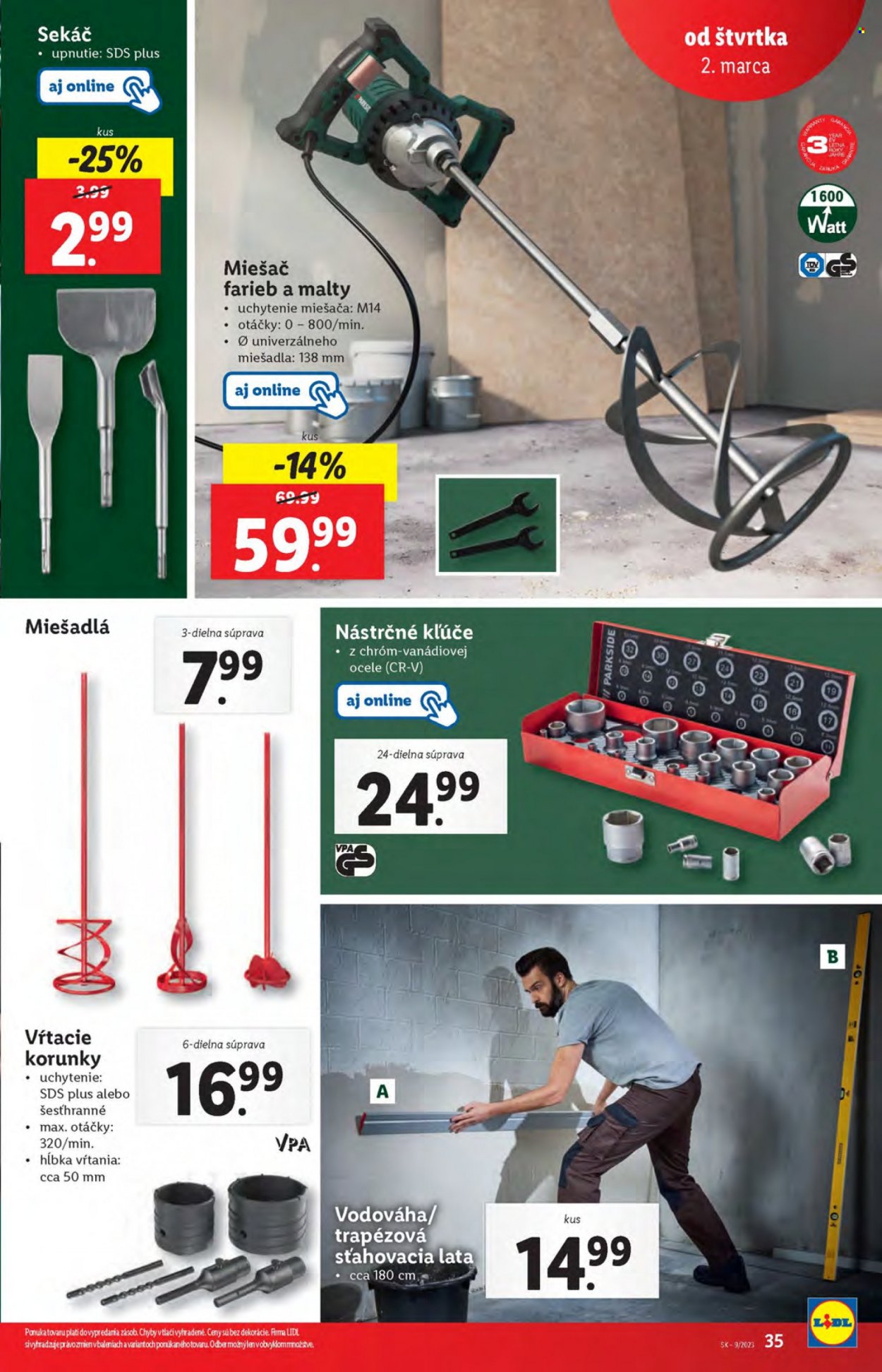 Leták Lidl - 2.3.2023 - 5.3.2023. Strana 35