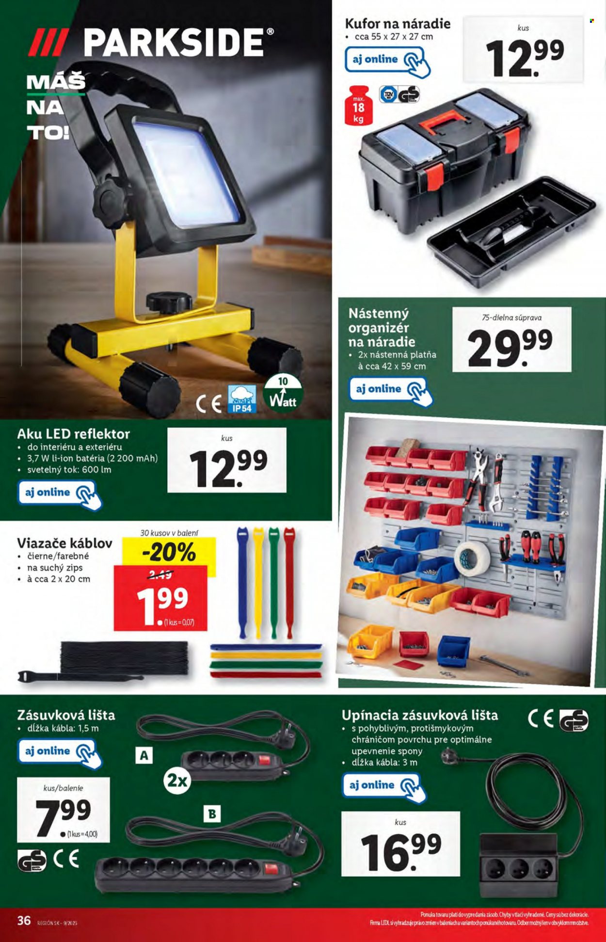 Leták Lidl - 2.3.2023 - 5.3.2023. Strana 36