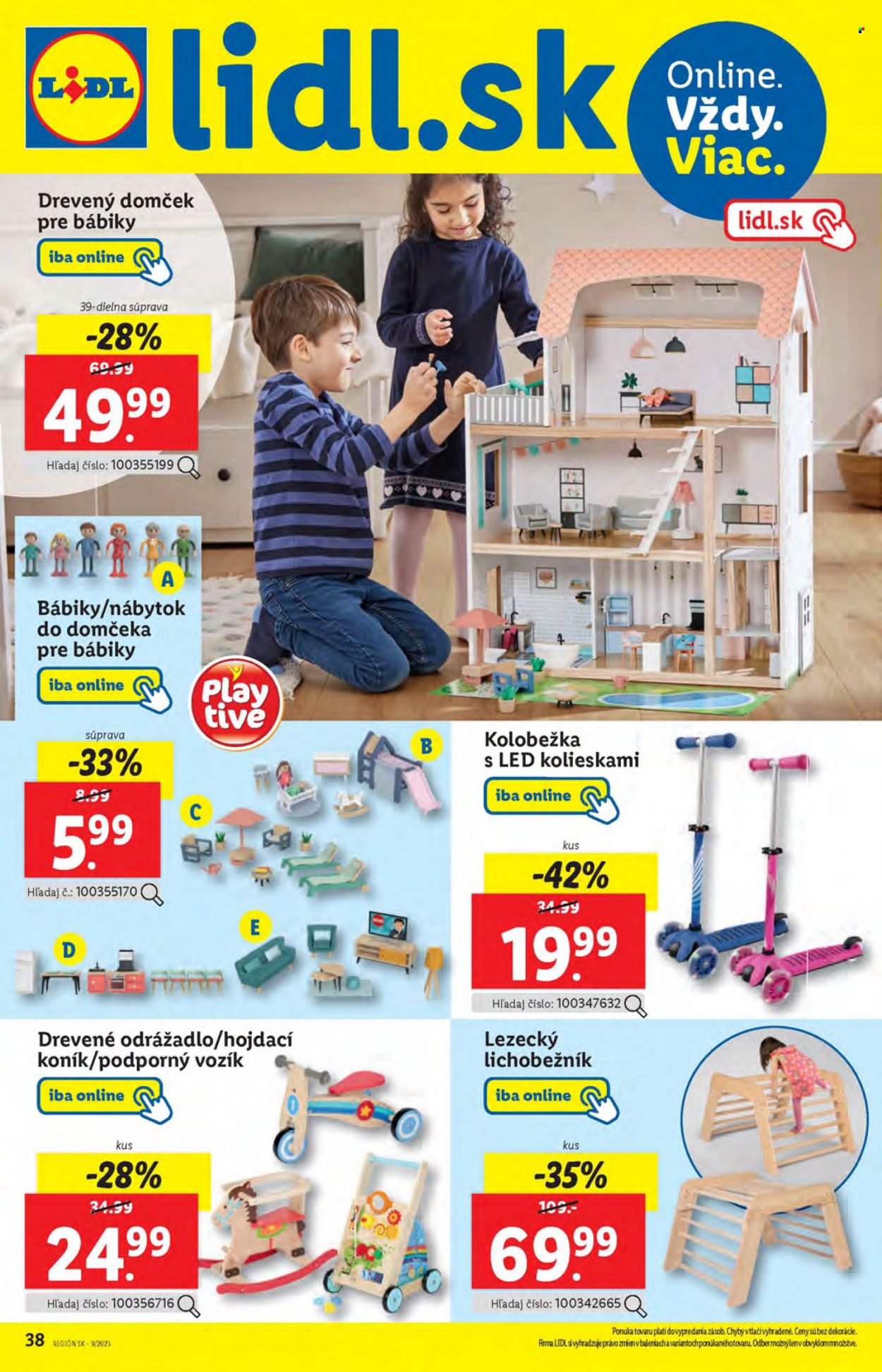 Leták Lidl - 2.3.2023 - 5.3.2023. Strana 38
