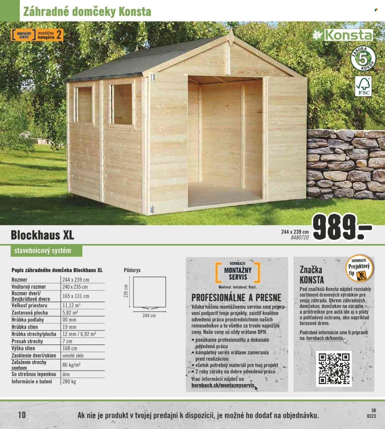 Leták Hornbach - 1.3.2023 - 1.4.2023. Strana 10