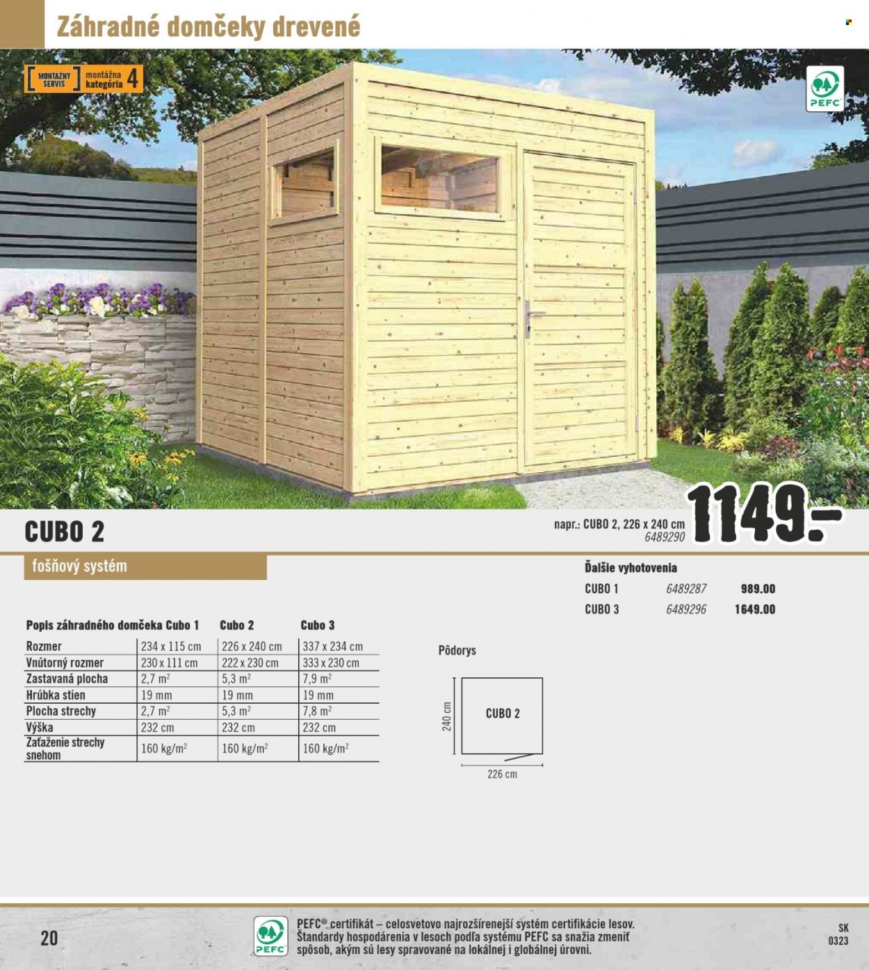 Leták Hornbach - 1.3.2023 - 1.4.2023. Strana 20
