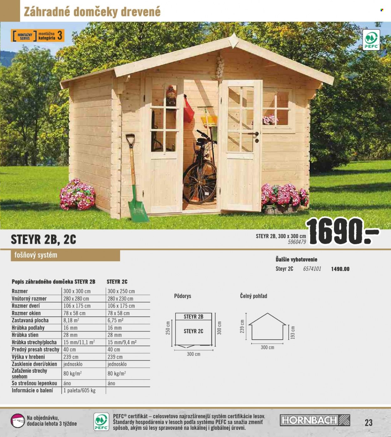 Leták Hornbach - 1.3.2023 - 1.4.2023. Strana 23