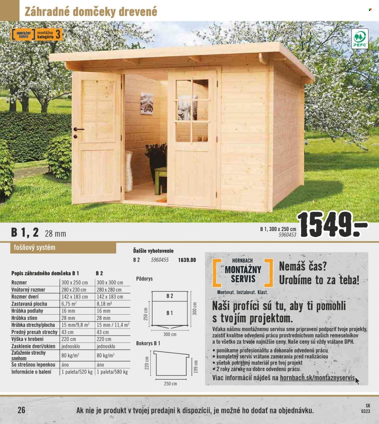 Leták Hornbach - 1.3.2023 - 1.4.2023. Strana 26