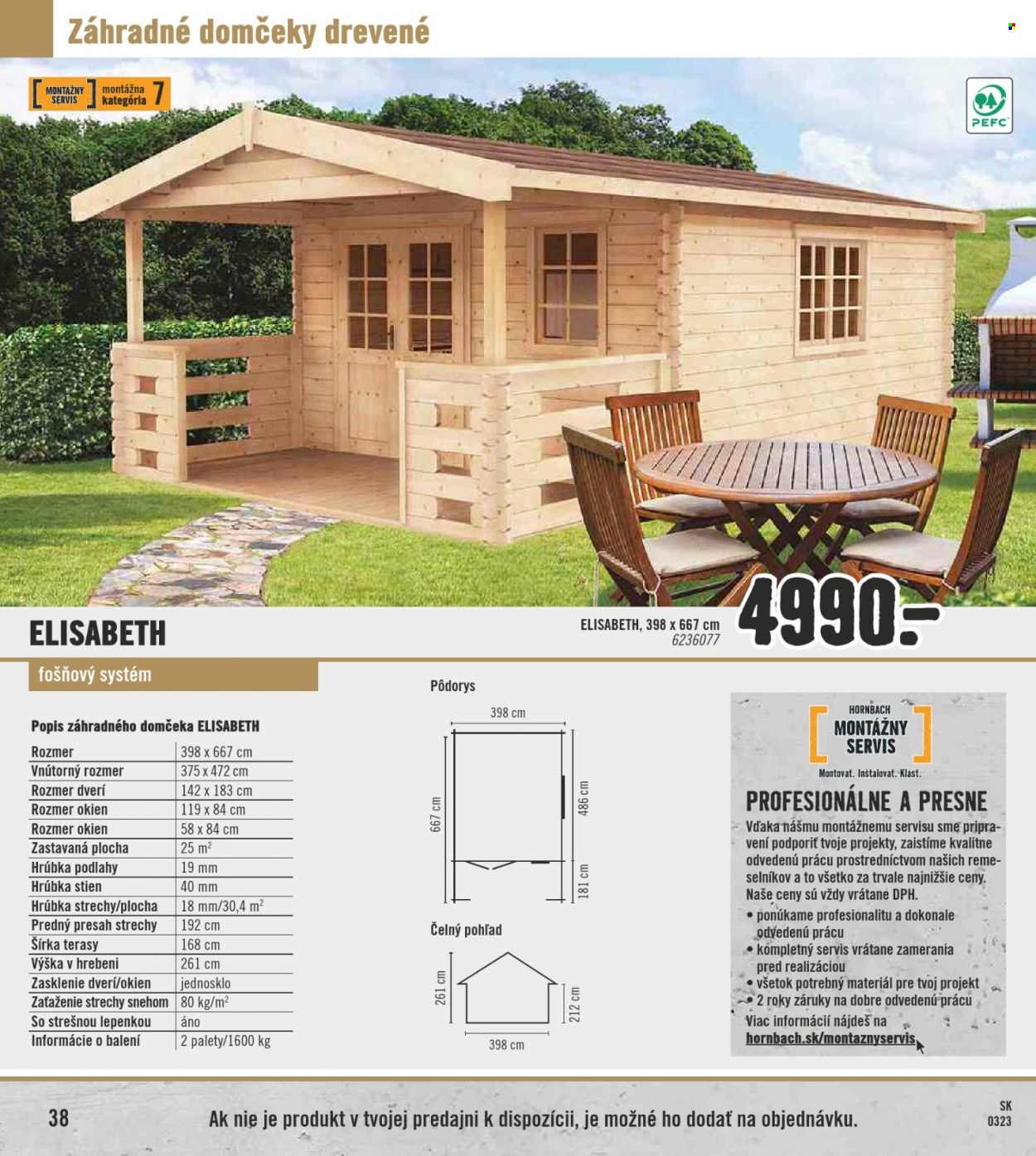 Leták Hornbach - 1.3.2023 - 1.4.2023. Strana 38