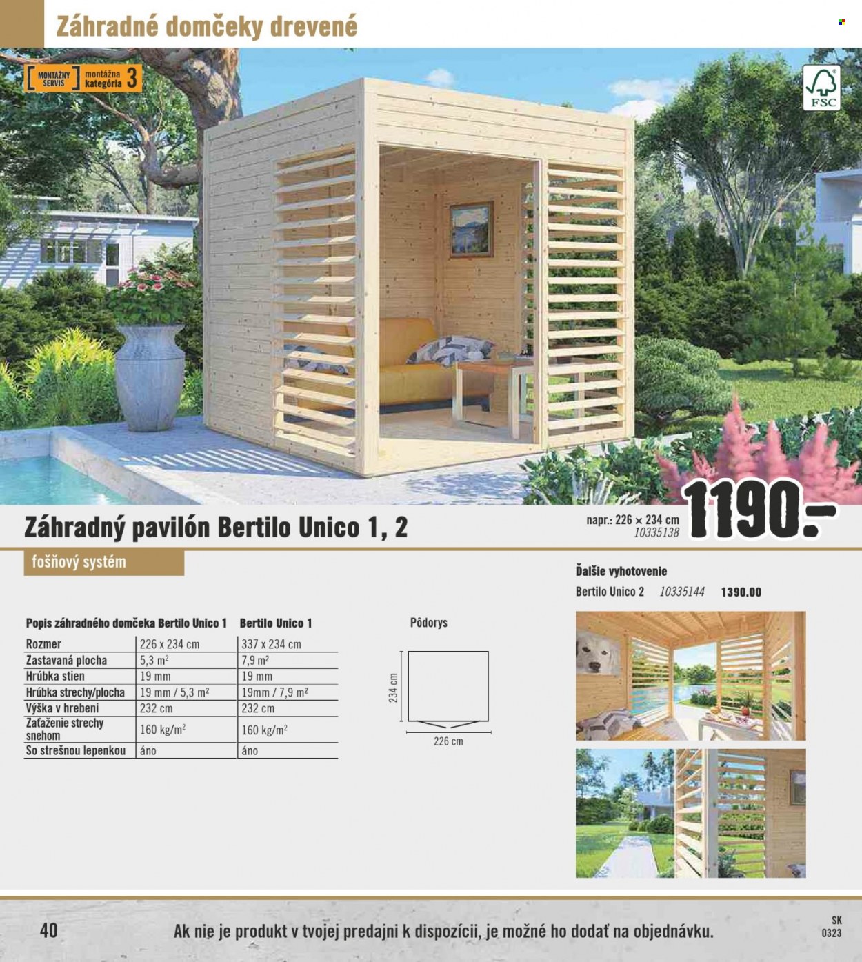 Leták Hornbach - 1.3.2023 - 1.4.2023. Strana 40