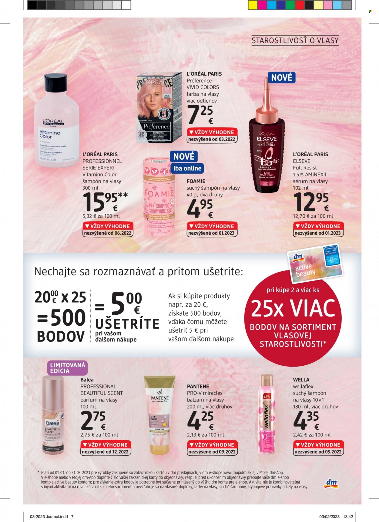 Leták dm drogerie. Strana 7