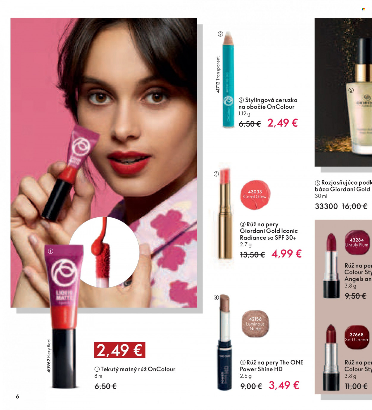 Leták Oriflame - 22.3.2023 - 11.4.2023. Strana 6