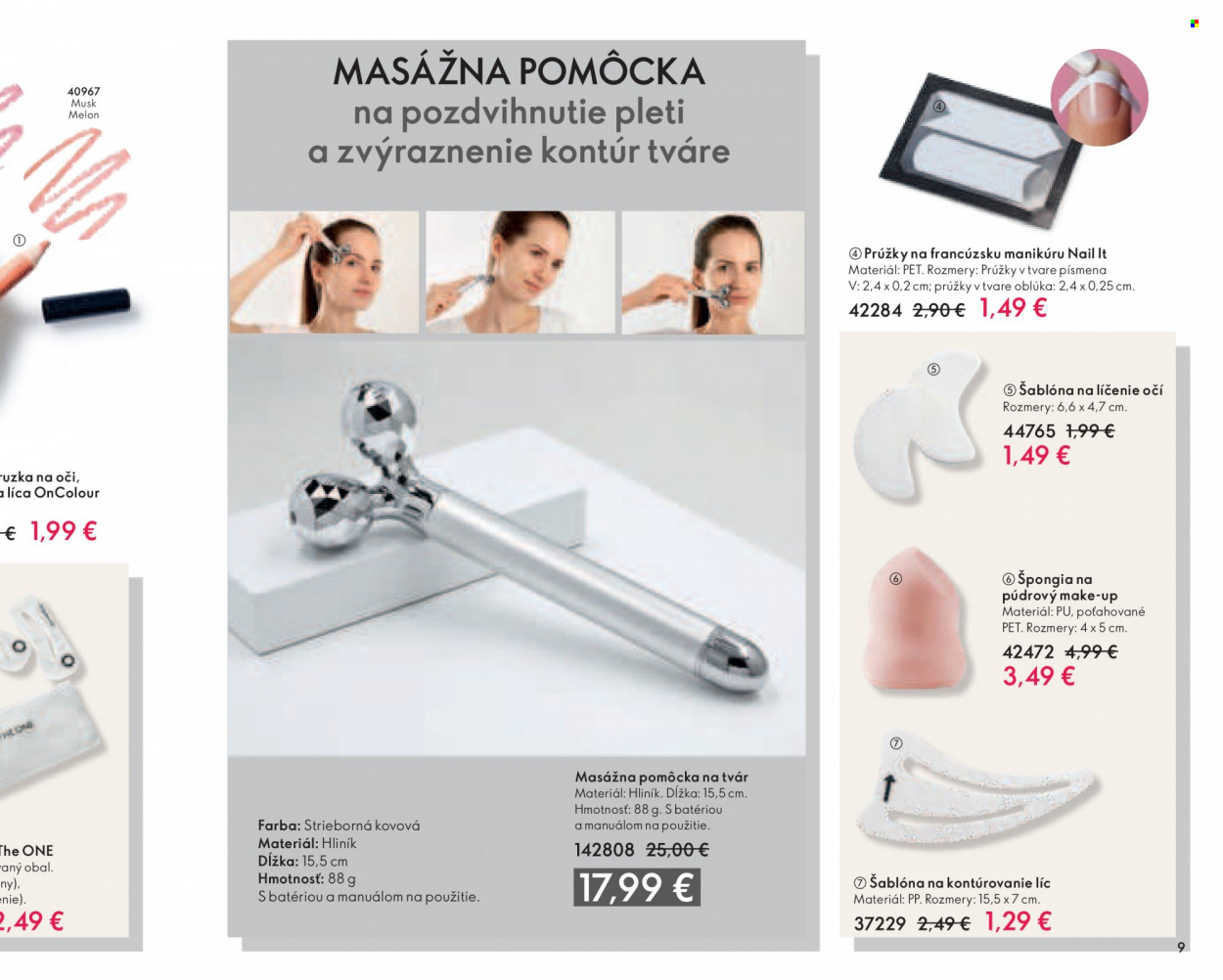 Leták Oriflame - 22.3.2023 - 11.4.2023. Strana 9