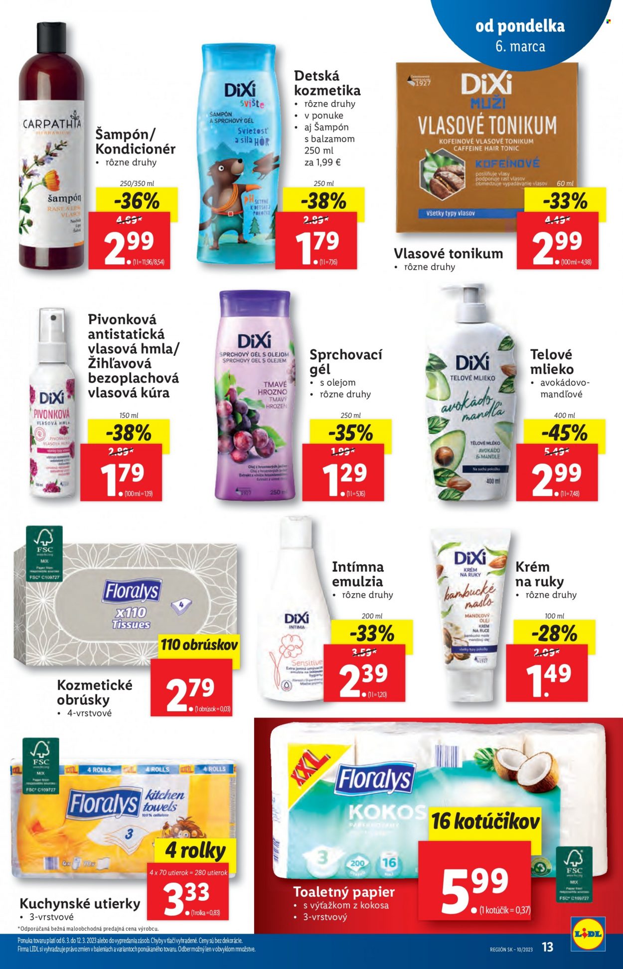 Leták Lidl - 6.3.2023 - 12.3.2023. Strana 13