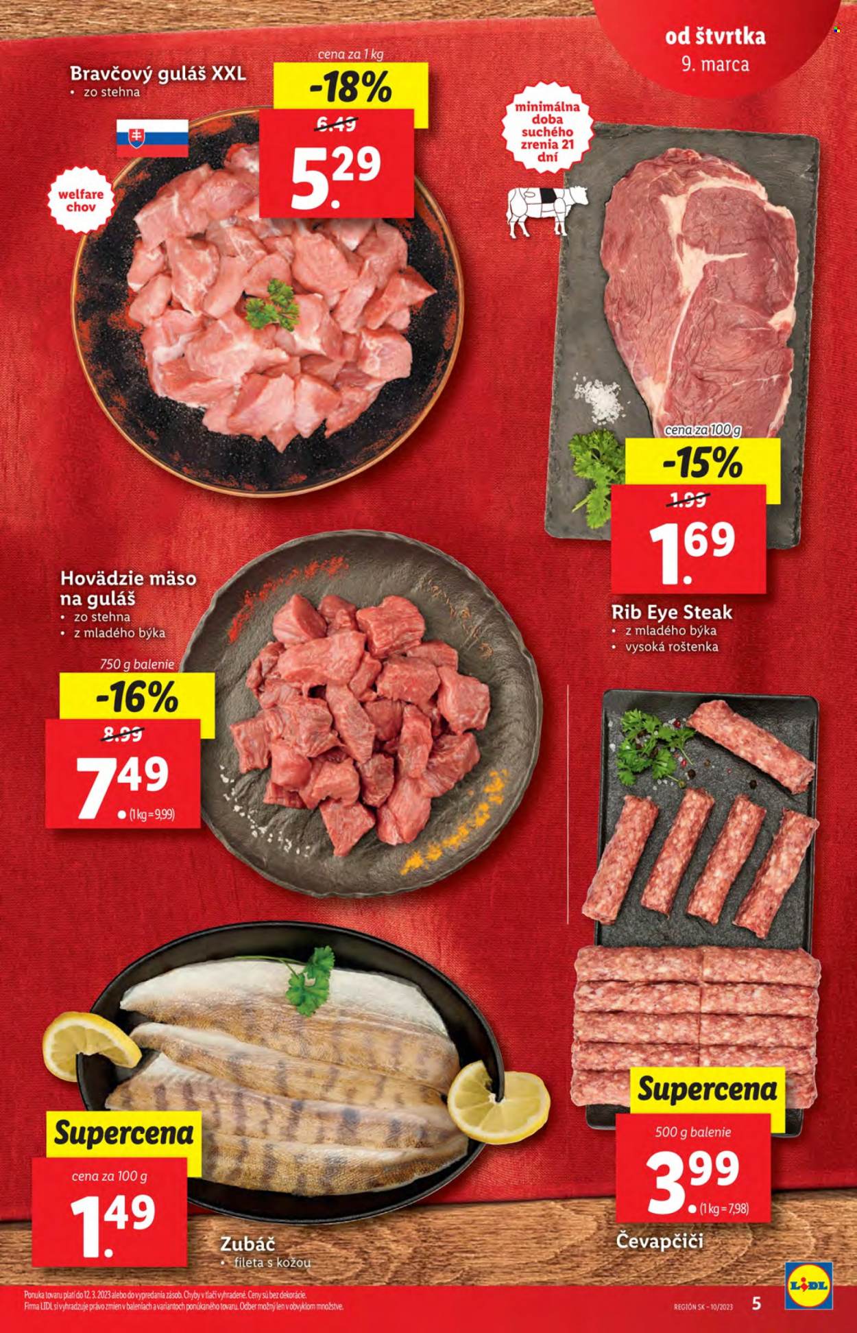 Leták Lidl - 9.3.2023 - 12.3.2023. Strana 5