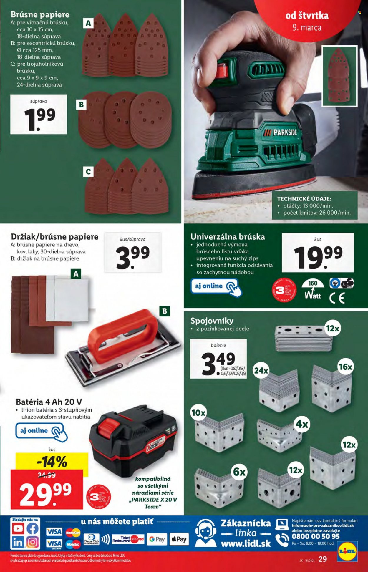 Leták Lidl - 9.3.2023 - 12.3.2023. Strana 29